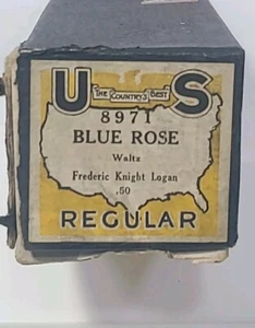 The Country's Best Music Roll 8971 Blue Rose Waltz Frederic Knight Logan EE. UU. - Imagen 1 de 5