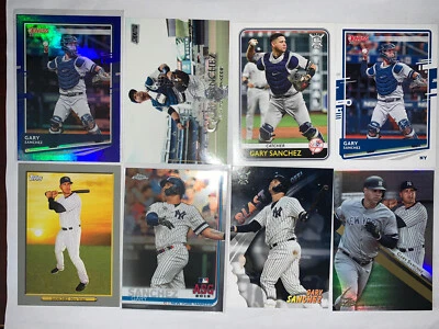 Gary Sanchez Lot Of 13 Topps Panini Yankees - Image 1 of 2