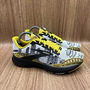Sneakers Brooks Launch 8 Pittsburgh Rare Edizione Limitata 2021 Donna Taglia 9.5 B - Foto 1 di 9