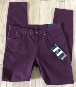 Women’s Crew Clothing Company Skinny fit Jeans Size 12 UK BNWT dark mauve - Picture 1 of 14