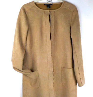 Blazer/chaqueta Joan Vass New York imitación gamuza talla S Foto 1 de 4