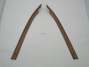 1959 1960 Chevy GM Wagon Interior Quarter Window Trim L&R OEM - Foto 1 di 9