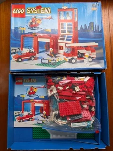 De colección Lego Sistema Flame Fighters Estación de Bomberos 6571 Set, Completo En Caja Exc. - Imagen 1 de 12