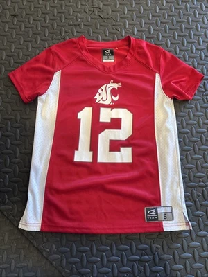 G Team Washington State Cougars Jersey #12 Youth Small Great Condition - Image 1 of 3