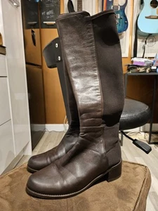 Stuart Weitzman Nappa Leather Knee Boots Ladies Size 5.5 VGC - Imagen 1 de 19