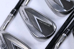 Taylormade Stealth Irons / 4-PW / Stiff Flex Fujikura Ventus Red 7 Shafts - Picture 1 of 7
