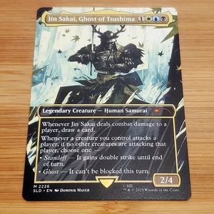 1x Jin Sakai, Ghost of Tsushima, 2226, Non-Foil, Secret Lair, Magic MTG NM - Bild 1 von 2
