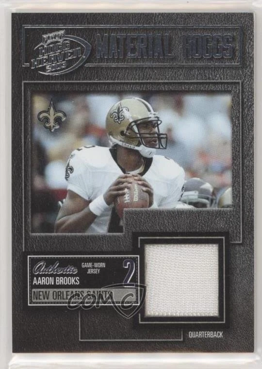 2003 Playoff Hogg Heaven Material Hoggs Silver /125 Aaron Brooks #MH-7 - Image 1 of 2