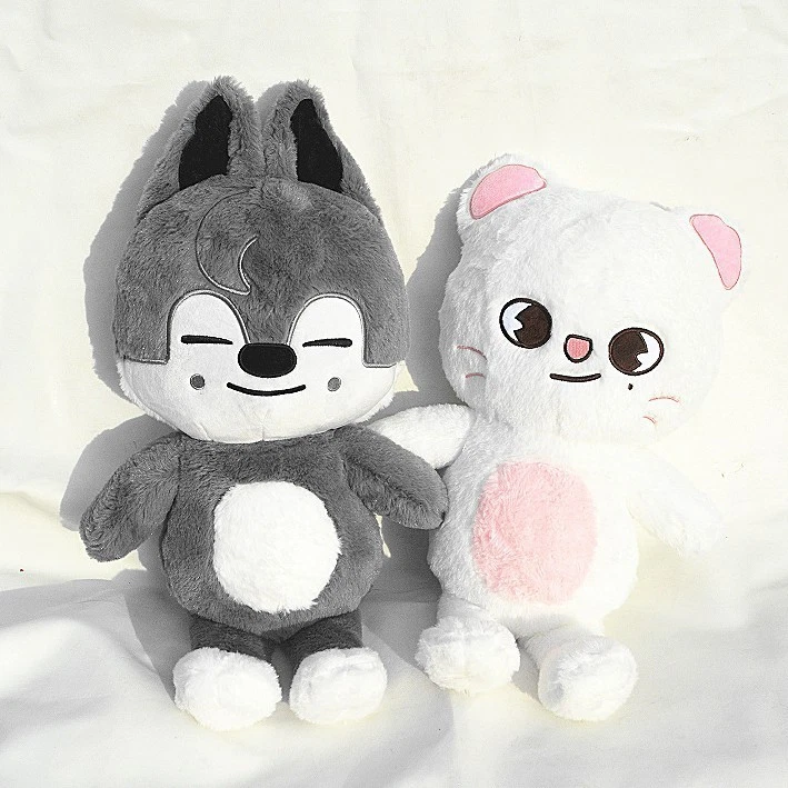 Kpop Stray kids Plush Doll Cute SKZoo BBOKARI PuppyM Dwaekki Wolfchan 19.7" - Image 1 of 4