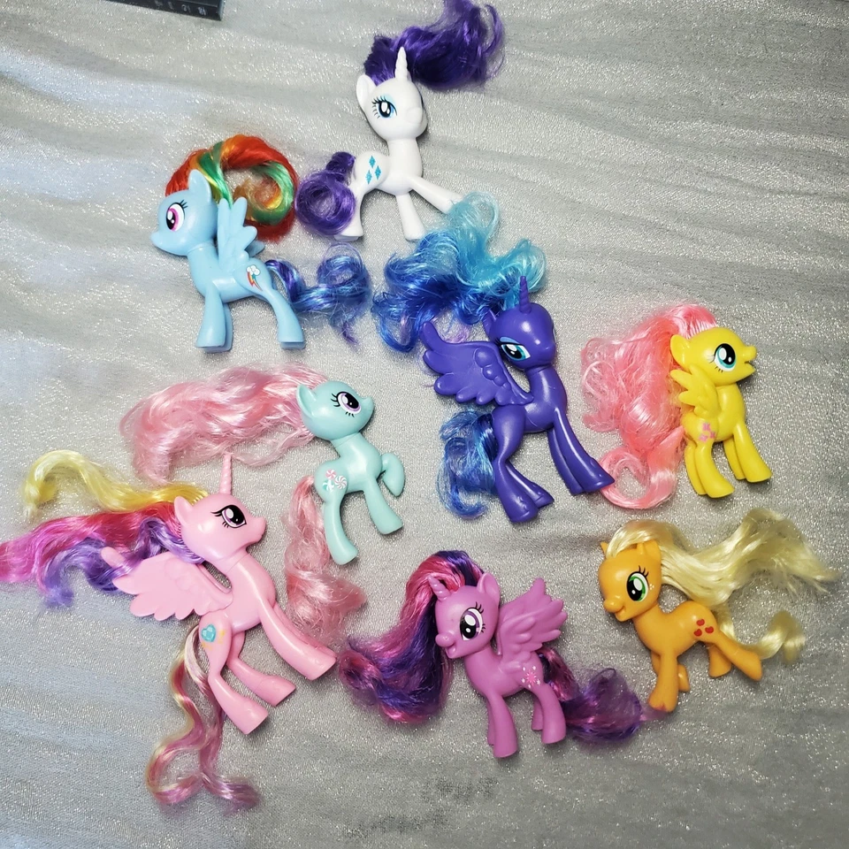 RARE My Little Pony Friendship is Magic Figures Lot Princess Candace Minty Luna - Image 1 of 4