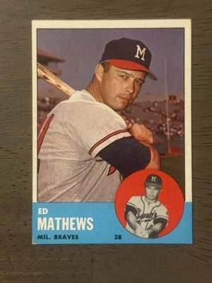 1963 TOPPS BASEBALL #201-573  COMPLETE YOUR  SET FREE SHIPPING - Image 1 of 4