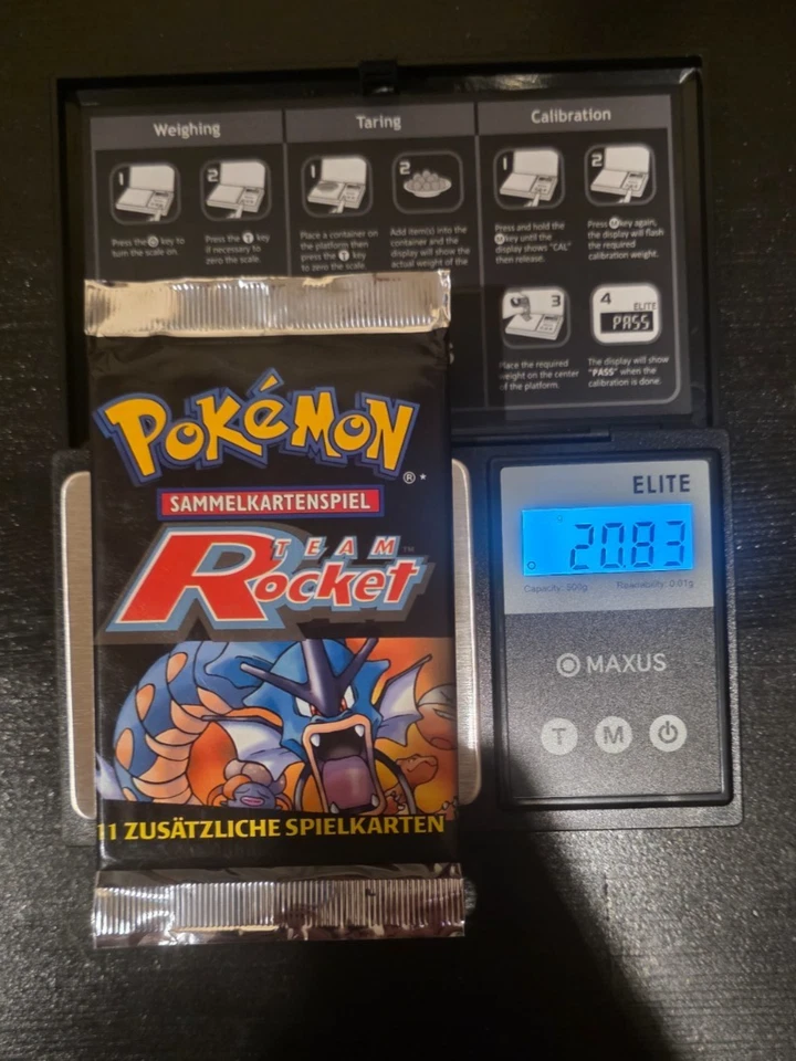 Pokemon GERMAN Team Rocket Booster Pack - Unlimited WOTC - Image 1 of 1