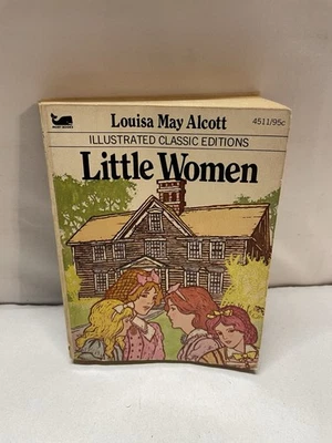 Vintage 1977 "Little Women" Illustrated Classic Edition By Louisa May Alcott Foto 1 de 2