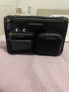 Anya Hindmarch Multiple Pocket Shoulder Bag, Can Use Top Handel Too. Smiley - Picture 1 of 15
