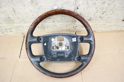 VW Touareg 7L Lenkrad Original Leder/Holz Nussbaum 3D0419091AA =M - Bild 1 von 3