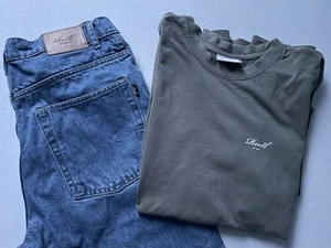 REELL Skater-Outfit: Baggy Jeans, 30 x 32, mittelblau + T-Shirt M / 170/176 - Bild 1 von 11