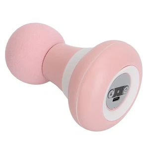 Mini Hand Held Massager Muscle Relaxation Circular Cordless Fascia Vibration SA - Picture 1 of 12