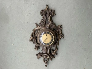 Reloj de Pared Bradley Vintage Alemania Ornado Metal Fundido 8 Días Cuerda - Imagen 1 de 6