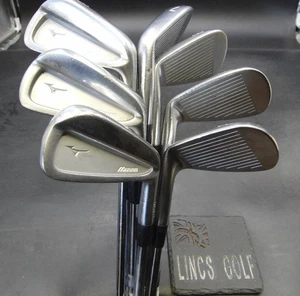 Set 7 x Mizuno MP-18 GF Ferri Forgiati 4 PW Aste Regolari Acciaio Impugnature G/P - Foto 1 di 6