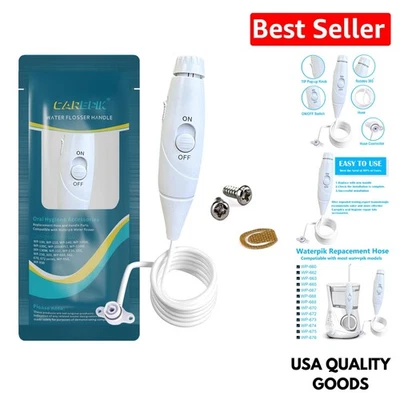 Práctico reemplazo de manguera Waterpik y selecciones de hilo dental - Mantenga una salud óptima de las encías Foto 1 de 4