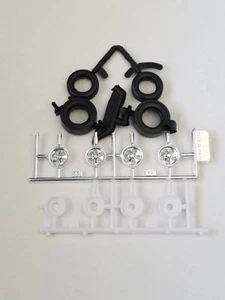 68 Dodge Charger R/T KEYSTONE KLASSIC WHEELS & SLICKS for Revell 1:25 Model Kit - Picture 1 of 12