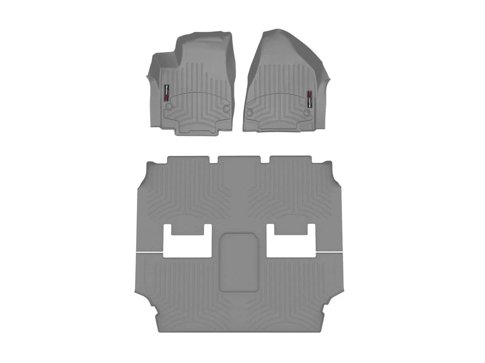 WeatherTech FloorLiner para Chrysler Pacifica 2021-2024 - Juego completo, negro Foto 1 de 1