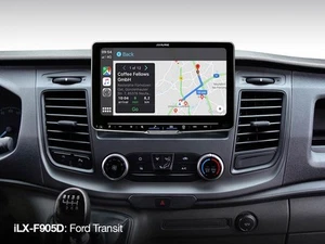 Alpine iLX-F905TRA Autoradio für Ford Transit ab 2018 - Bild 1 von 2