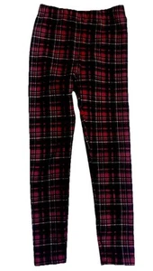 Girl’s Leggings Size 7 Plaid From SHEIN Clueless Preppy - Picture 1 of 1