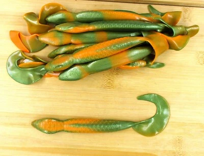 (12) Lote a granel Wave Plastics 7" Tiki-Anaconda Lime Sherbert nuevo Foto 1 de 2