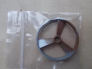 LEGO 52232 RHOTUKA ROTORE SPINNER CON ANELLO DISCO A 3 FOGLIE 1X BIONICLE ARGENTO MARRONE NUOVO - Foto 1 di 2
