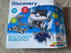 🔥Nuovo con scatola sigillato! DISCOVERY TOY COSTRUISCI E CREA ROBOTICA - CREA 3 ROBOT #205536H🔥 - Foto 1 di 2