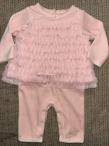 Koala baby Girl 0-3M Pink Ruffle Outfit  - Picture 1 of 6