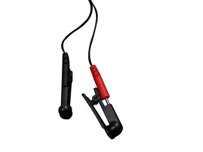 TENS Conductive Ear Clip Electrodes for Use with TENS Machines - One Pair - Image 1 of 4