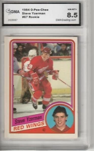 1984-85 Steve Yzerman opc Rookie Card #67 O-Pee-Chee rc NM-MT+ 8.5 - Bild 1 von 2