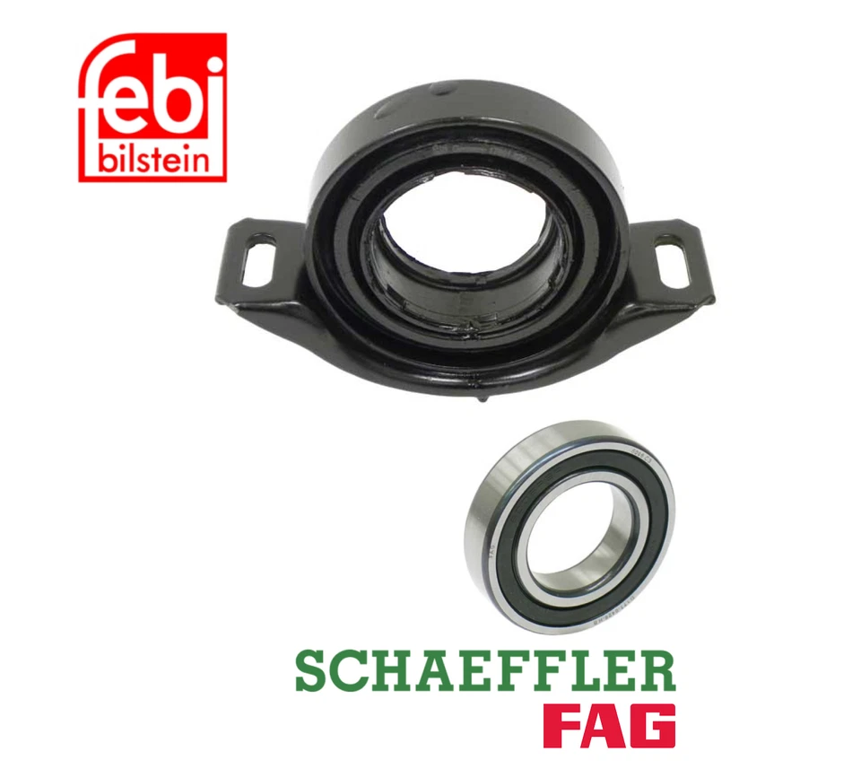 Driveshaft Center Support + Bearing OE Febi Schaeffler for Mercedes C CLK SLK - Image 1 of 2