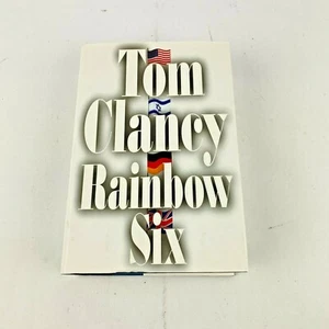 Tom Clancy Rainbow Six Book With Dust Jacket - Picture 1 of 5
