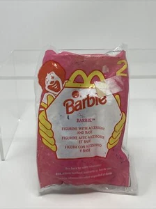 1998 McDonald s Happy Meal Toy Mattel Barbie Figurine #2 Cake Topper - Foto 1 di 2