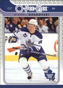 2009-10 O-Pee-Chee Hockey #322 Mikhail Grabovski
