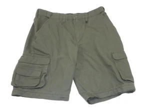 Boy Scouts Shorts Youth 20 Green Cargo Convertible Uniform Pant Shorts Only - Picture 1 of 10