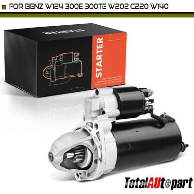 Starter Motor for Mercedes-Benz 300E W124 1993 E320 1994-1997 S320 W140 SL320 - Image 1 of 4
