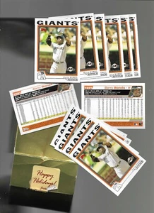 5 Barry Bonds promo cards from Topps - Picture 1 of 1