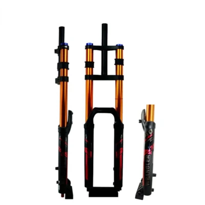 27.5 /29er MTB Forks DH AM Downhill Bike Suspension Air Oil Damping Rebound Fork - Image 1 of 4