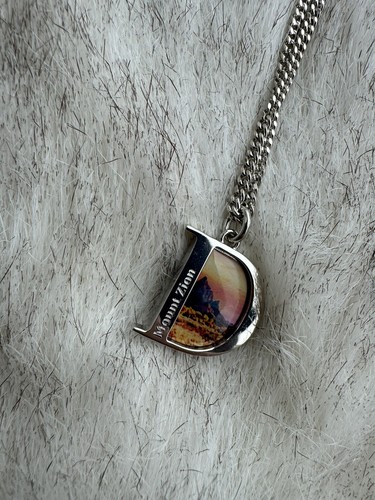 Ciondolo Collana Uomo Christian DIOR Monte Zion Argento Prezzo di ricambio £440