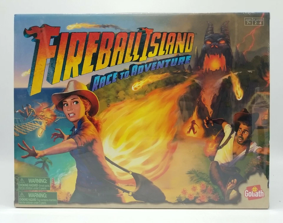 Goliath Fireball Island - Race to Adventure Board Game