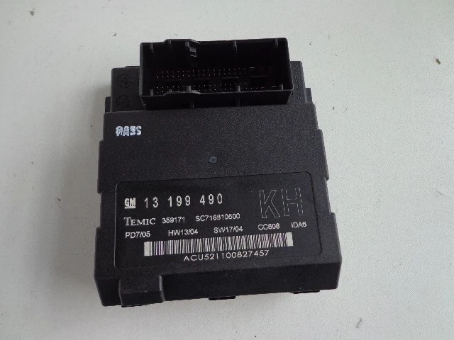 CENTRALINA VARI Opel Vectra C Caravan 2005 13199490 - Immagine 1 di 1