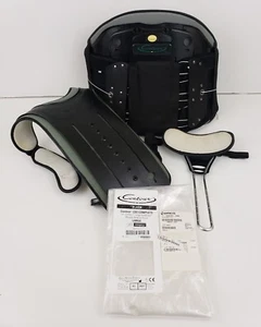 Aspen Contour LSO Back Brace 12" Back Front Pad L Shoulder Strap Chest Panel - Picture 1 of 12