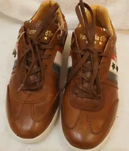 Pantofola D'Oro Imola L Stars Retro Mens Sneakers Brown IT 40/US 7 - Picture 1 of 9