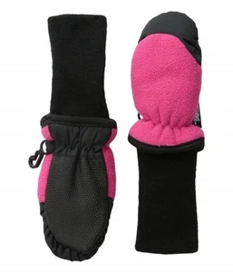 Tundra Boots Kids 166865 Fleece Mittens Cold Weather Gloves Pink Size X-Large - Picture 1 of 4