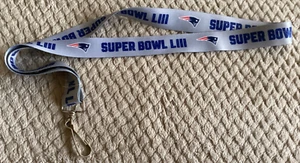 New England Patriots NFL Official Super Bowl LIII Lanyard - Bild 1 von 3