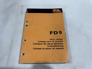 FIAT ALLIS FD9 RAUPENSCHLEPPER PLANIERRAUPE TEILE HANDBUCH KATALOG Teil# 75314586 - Bild 1 von 4